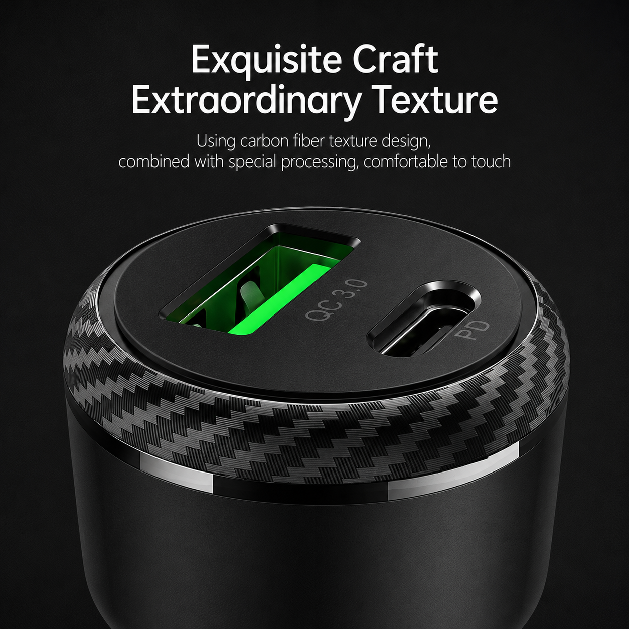 Mcdodo 38W 1C+1A  PD Fast  Car Charger
