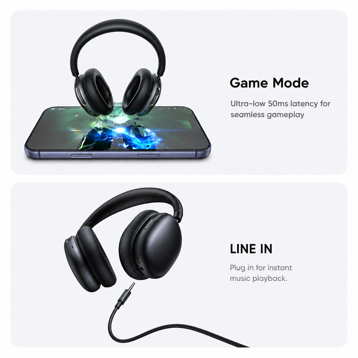 Mcdodo ZENO Ultra S01 Adaptive Noise Cancelling Wireless Headphones