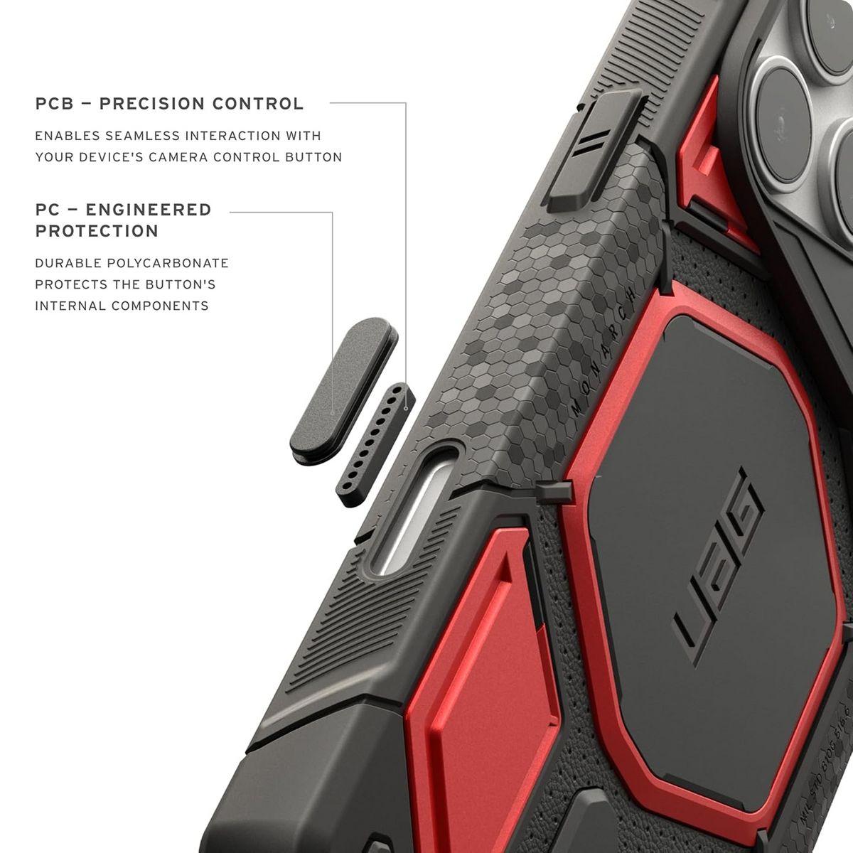 UAG Urban Armor Gear Monarch Pro for iPhone 18 Pro Max Case/iPhone 17 Pro Max Case
