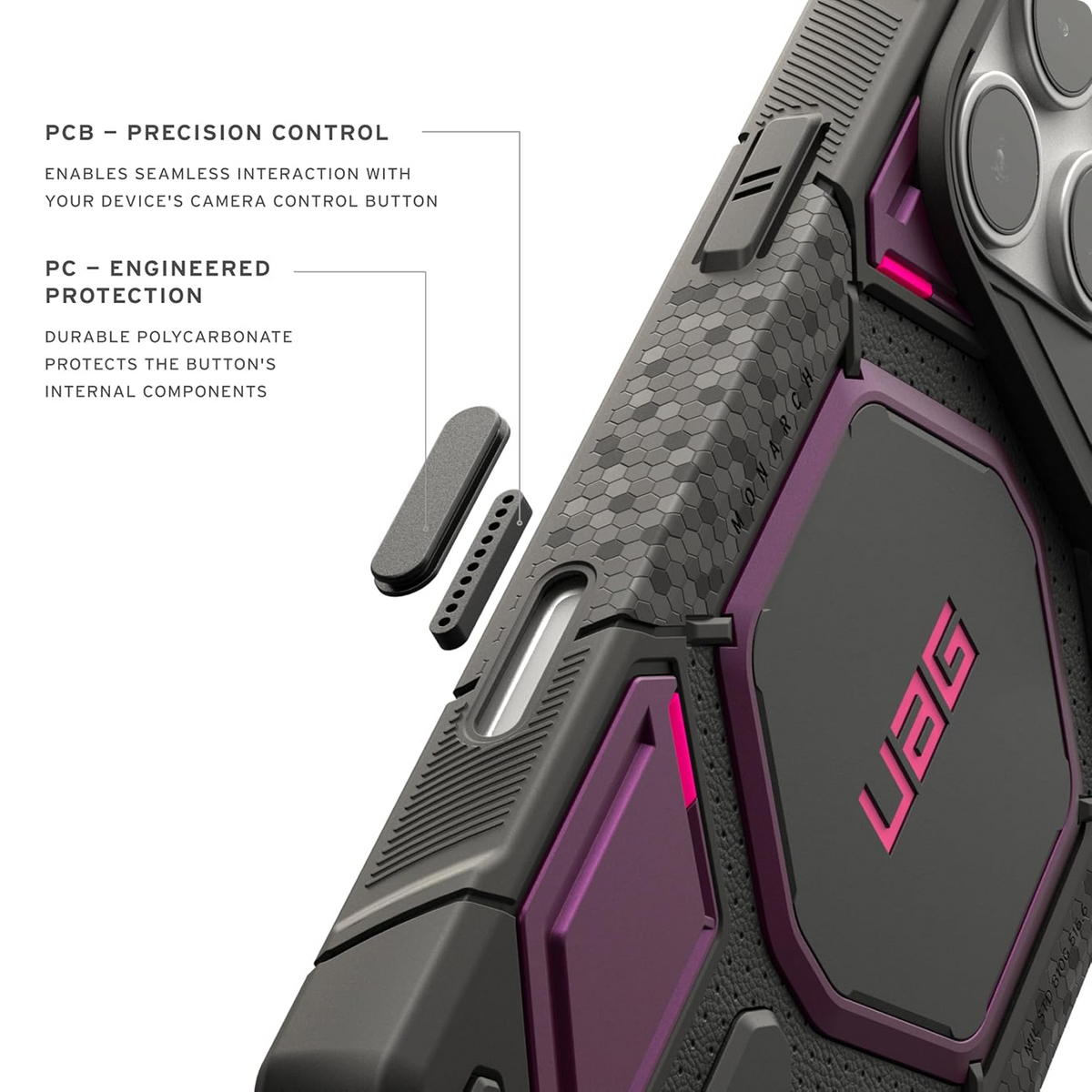 UAG Urban Armor Gear Monarch Pro for iPhone 18 Pro Max Case/iPhone 17 Pro Max Case