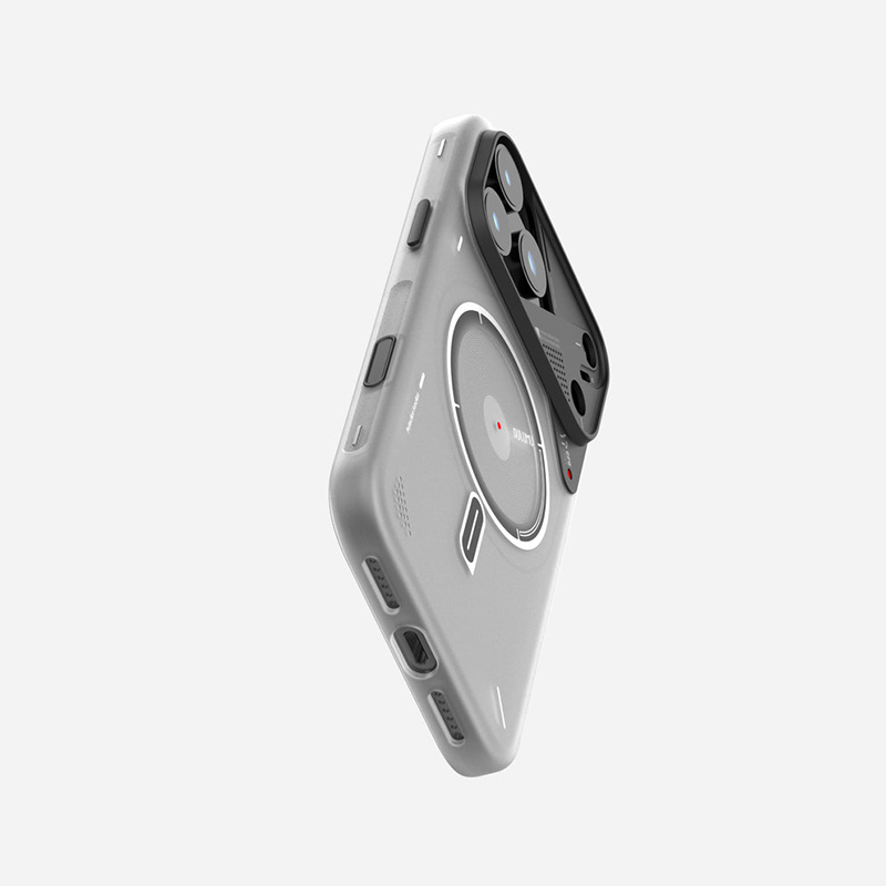 Aulumu A17 Frosted Case for iPhone 17 Pro Max | Subtle Glow-in-the-Dark | MagSafe
