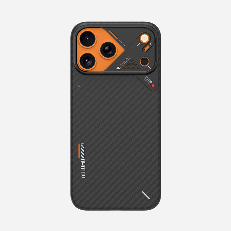 Aulumu A17 Aramid Fiber Case for iPhone 17 Pro Max | Ultra Slim | MagSafe
