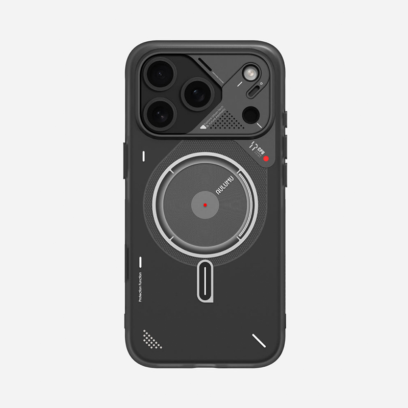 Aulumu A17 Frosted Case for iPhone 17 Pro Max | Subtle Glow-in-the-Dark | MagSafe