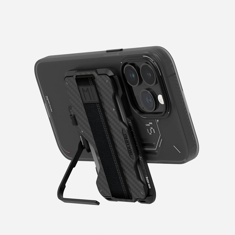 Aulumu G03 Multi-Tool Magnetic Metal Wallet | Carbon Fiber Cover | MagSafe