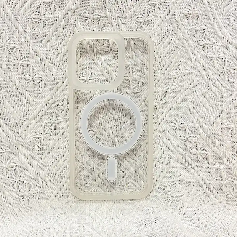 Clear and Colorful Frame With MagSafe Case for iPhone 14 Series