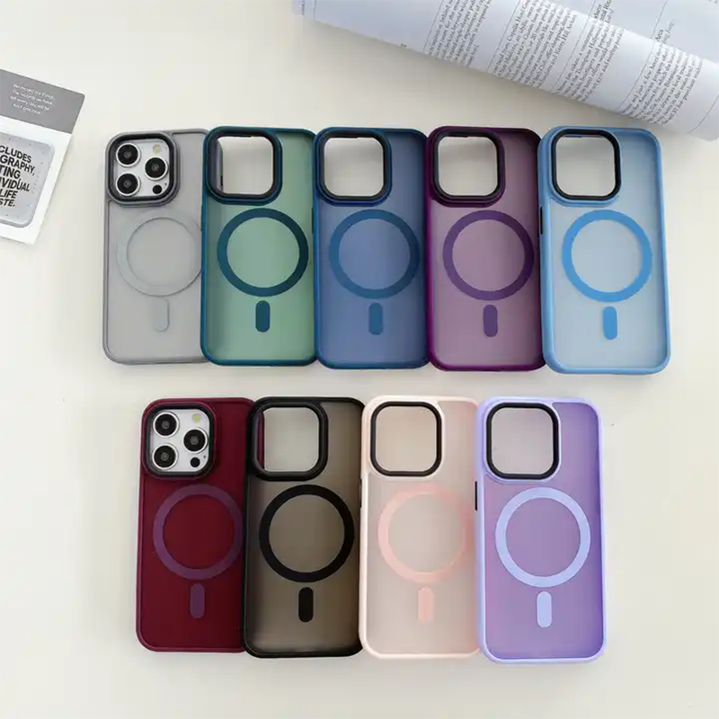 Smoky Spectrum Colorful MagSafe Case For iPhone 14 Series