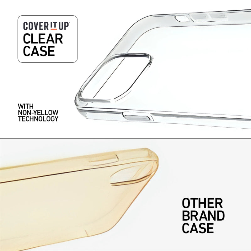 Clear Cases at Cover It Up vs Other Brands
