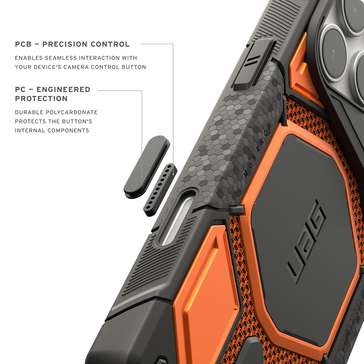 UAG Urban Armor Gear Monarch Pro for iPhone 18 Pro Max Case/iPhone 17 Pro Max Case