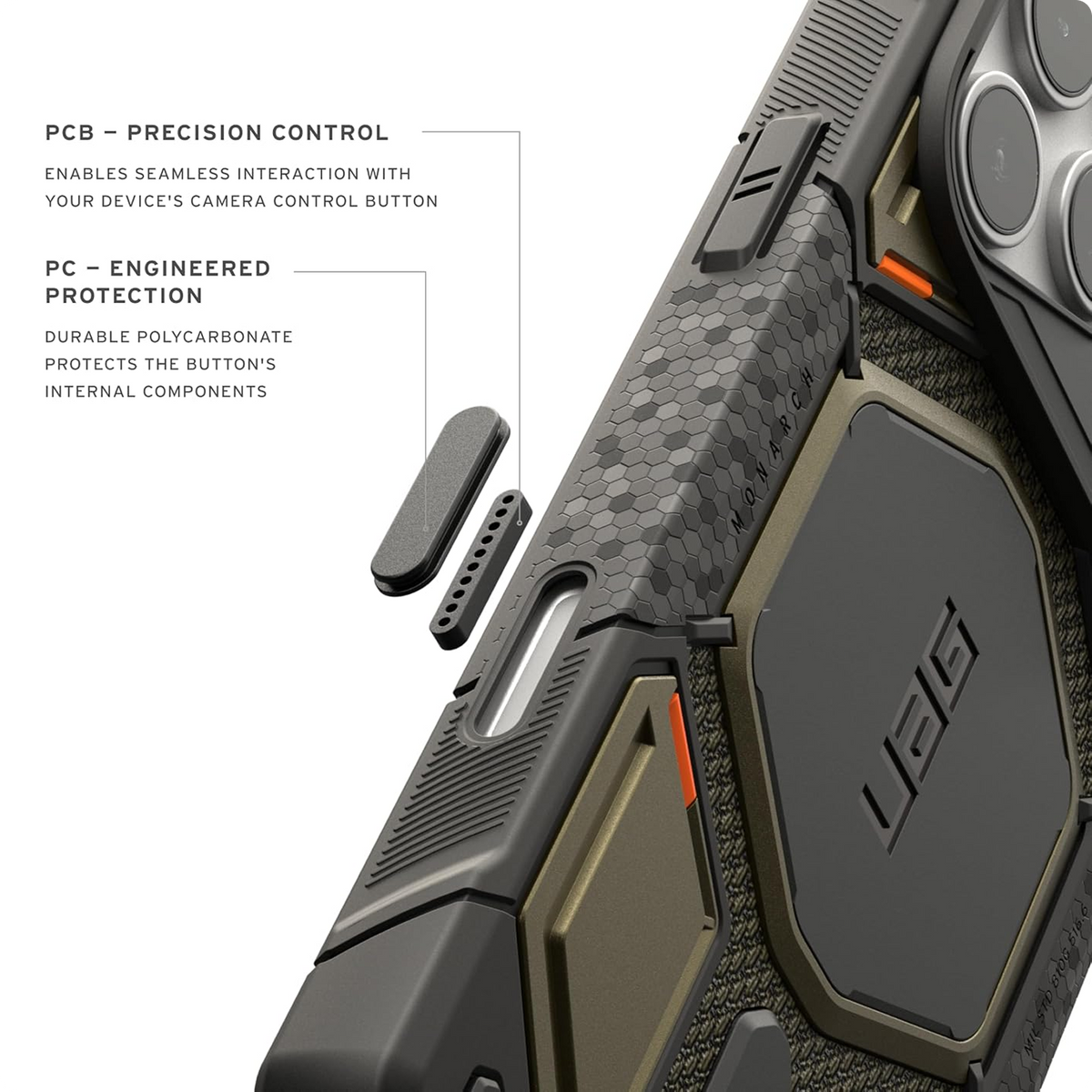 UAG Urban Armor Gear Monarch Pro for iPhone 18 Pro Max Case/iPhone 17 Pro Max Case