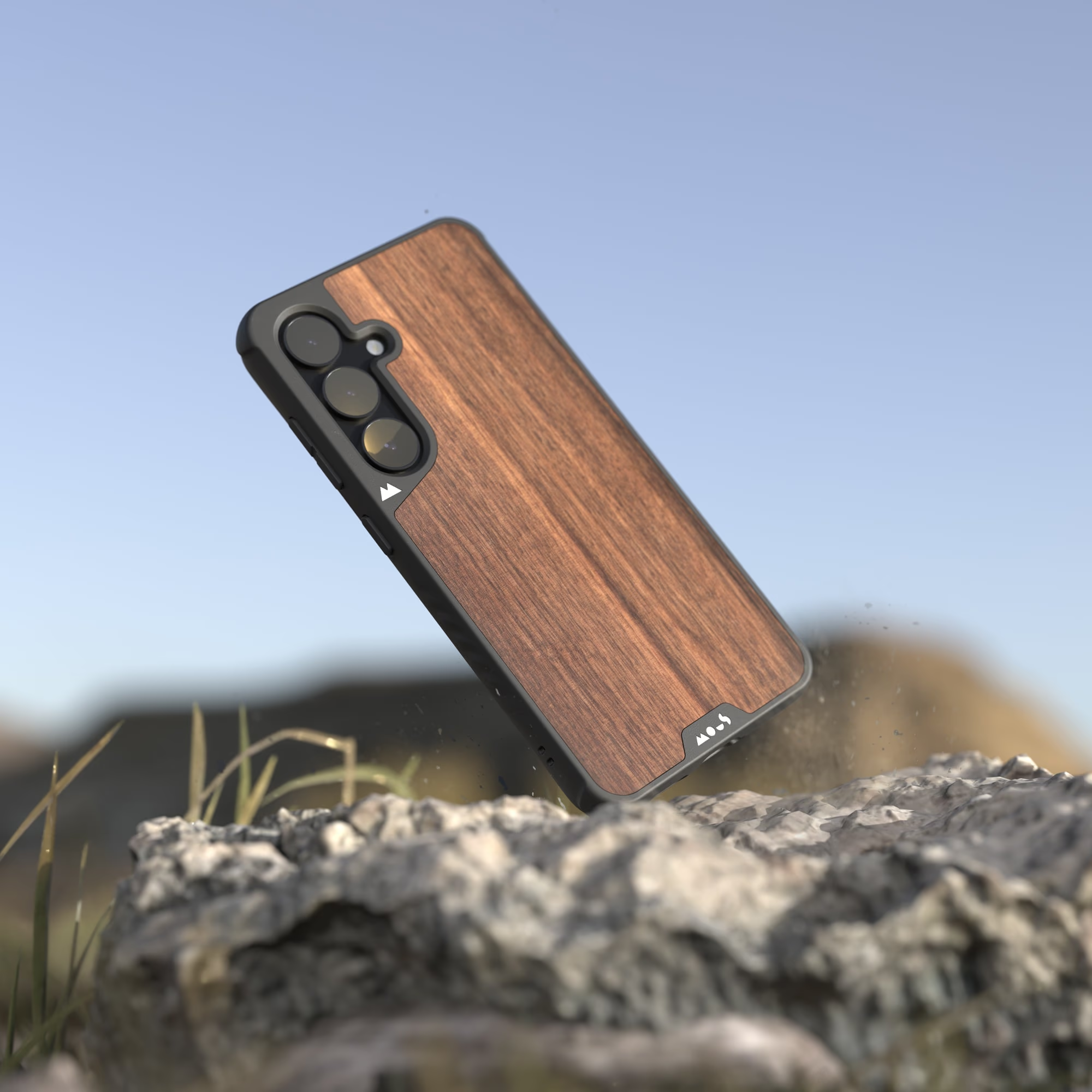Mous Limitless® Walnut Case S25