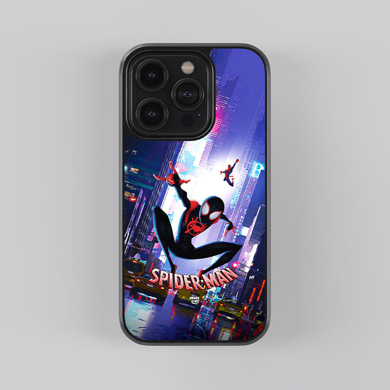 Marvel Phone Cases For Galaxy S10 Marvel Spider-Man Swing Glass Case