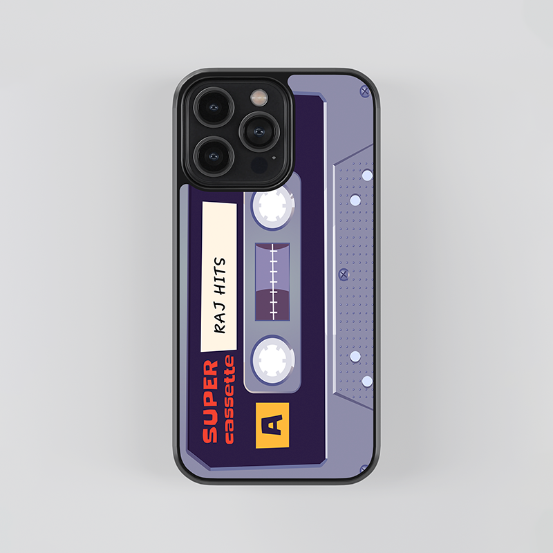Custom Super Cassette Glass Case