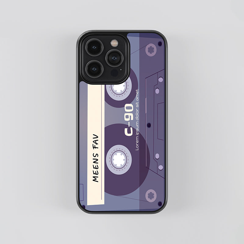 Custom Classic Cassette Glass Case