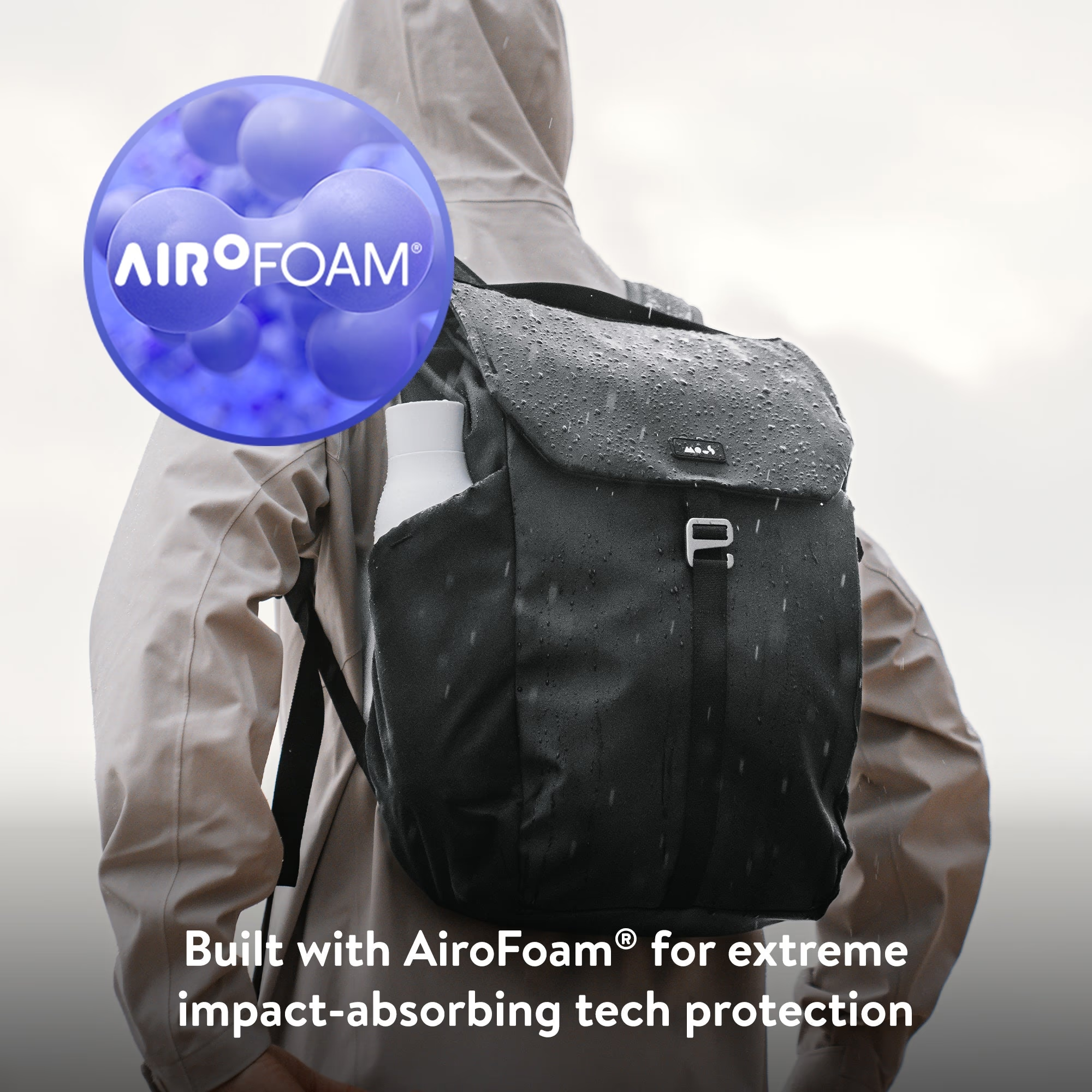 Mous Flap Airofoam® Backpack - Midnight 20L Standard