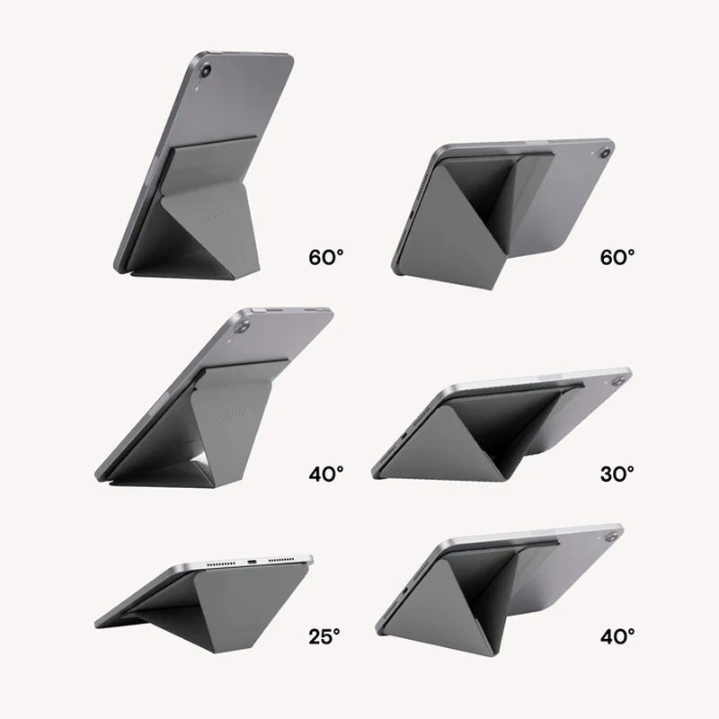 MOFT Adhesive Invisible Slim Tablet Stand, Most Adjustable, Compatible with Tablets From- "7.9 - 12.9"