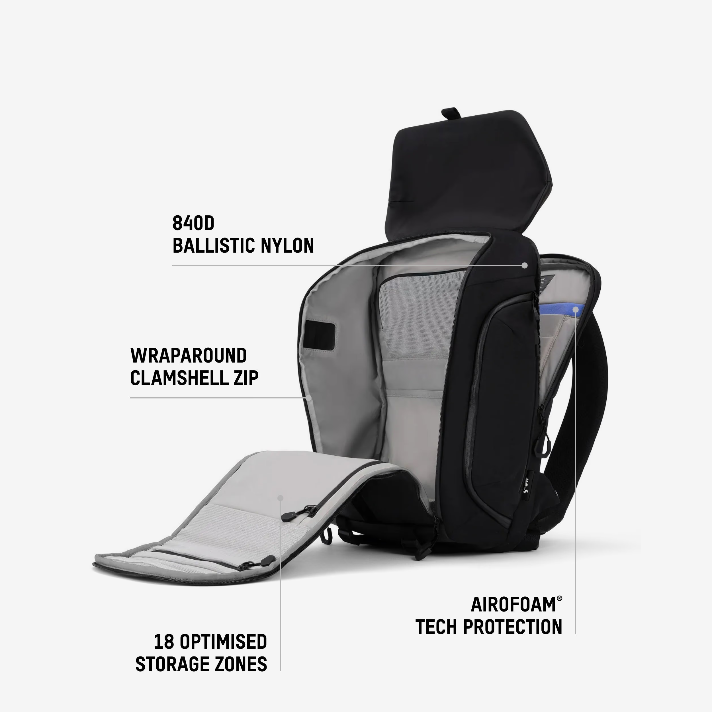 Mous Optimal Protective Lid Backpack 23L Standard