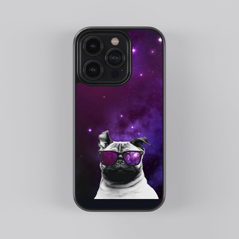 Official  Galactic Pug Glass Case