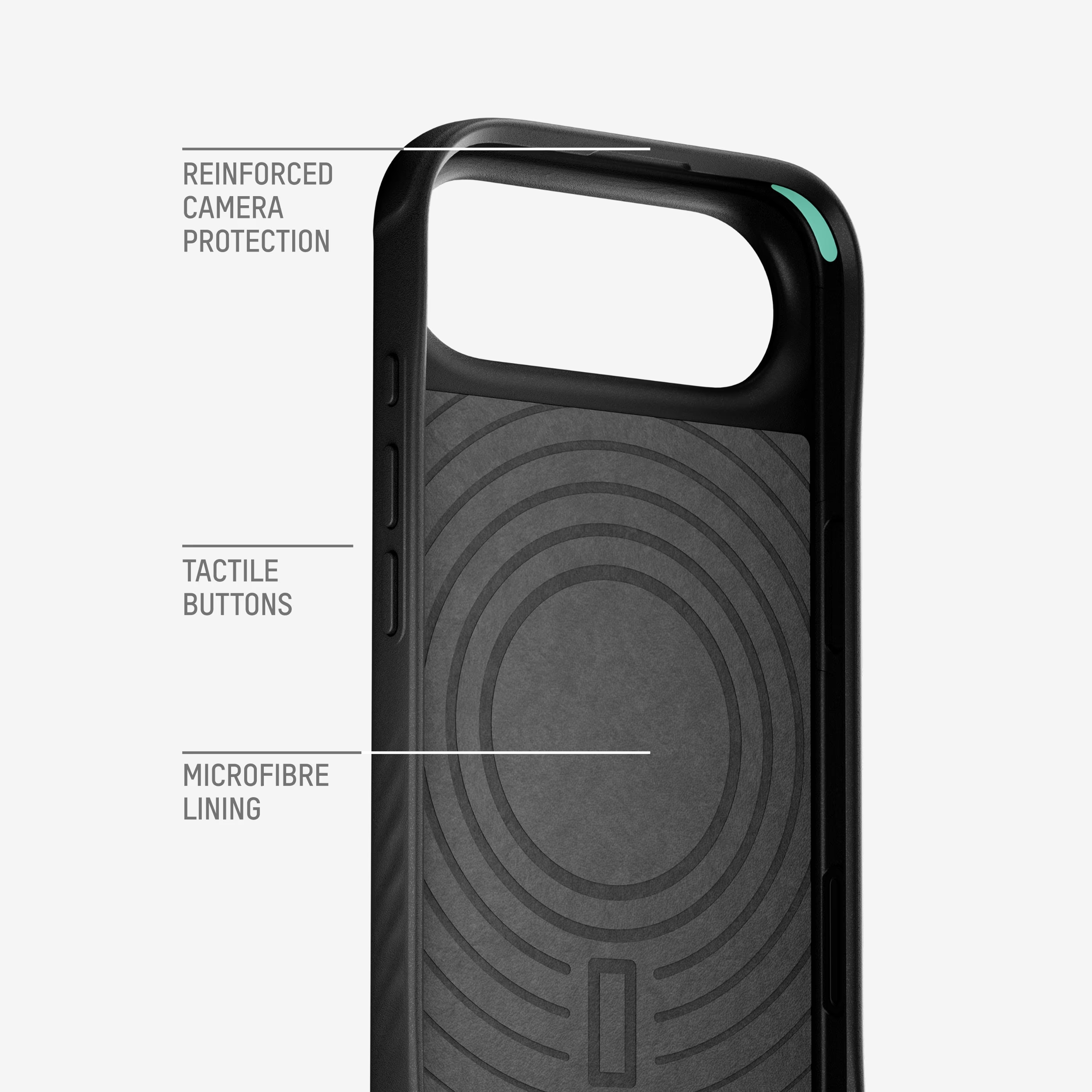 Mous Limitless® Walnut Case iPhone Air