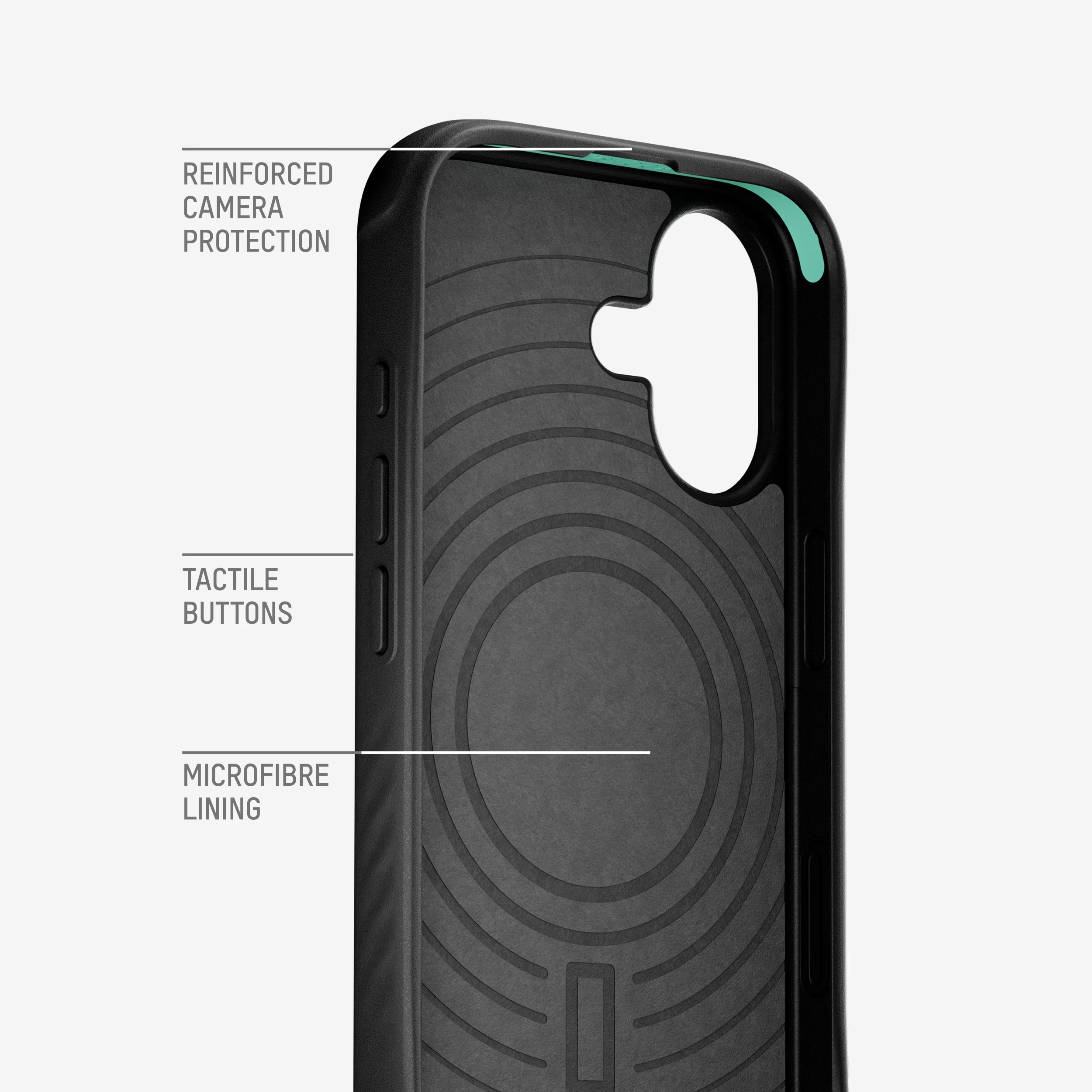 Mous Limitless® Walnut Case iPhone 17