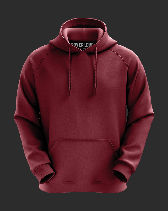 Maroon Basic All Season Hoodie