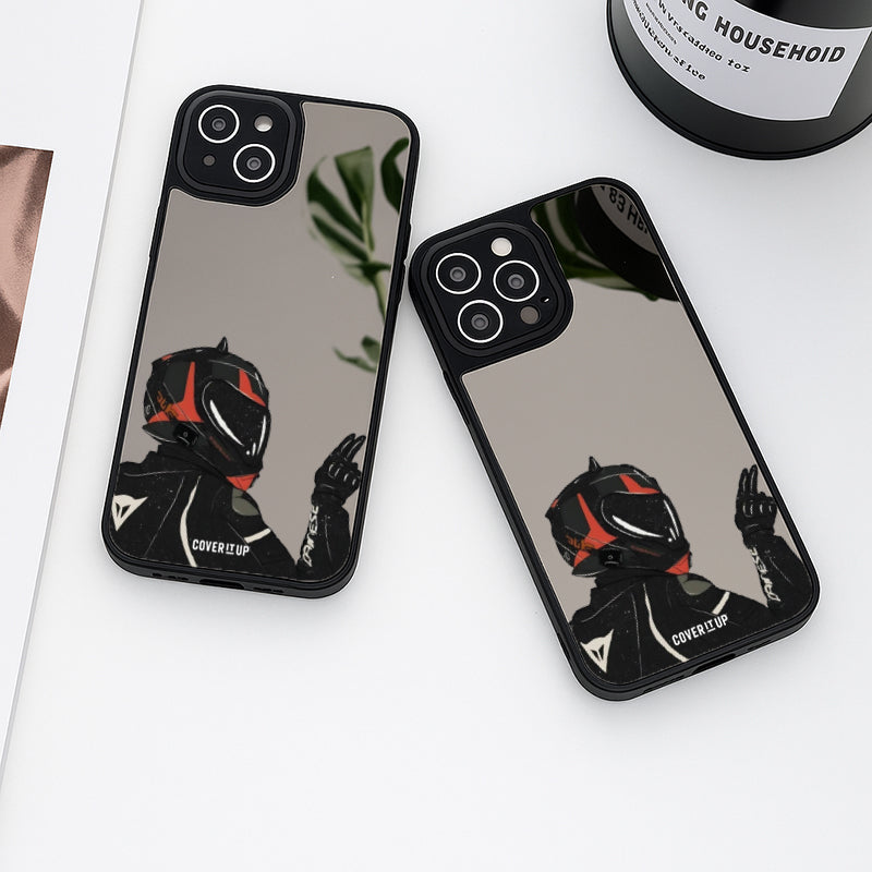Shadow Rider Mirror Phone Case