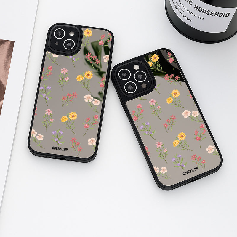 Whimsy Wildflower Mirror Phone Case