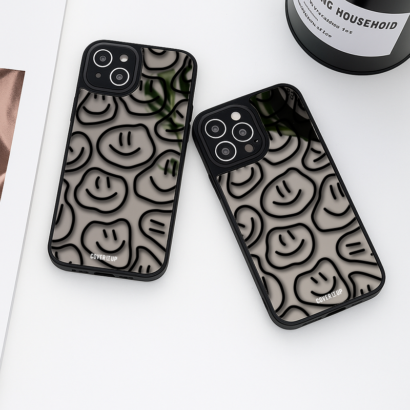 The Judgemental Canine Mirror Phone Case