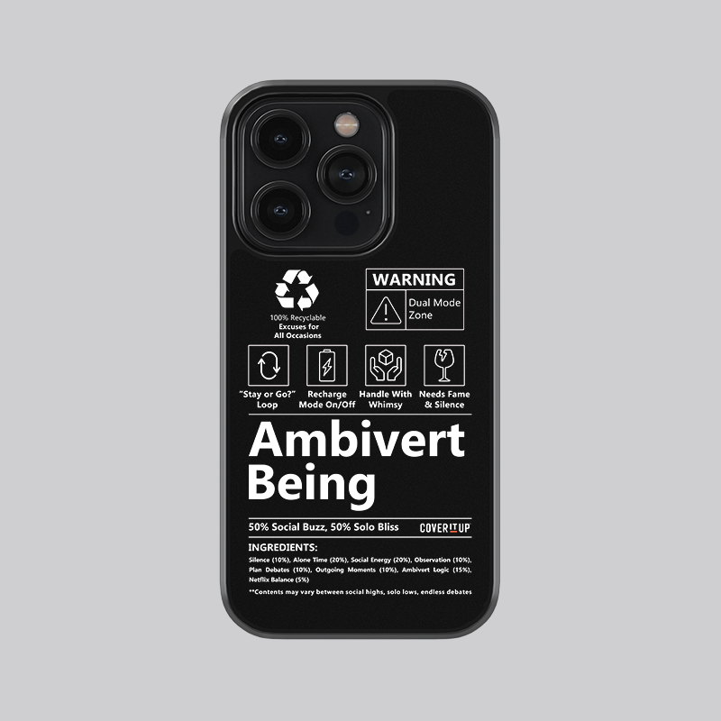 ⁠The Ambivert Glass Case