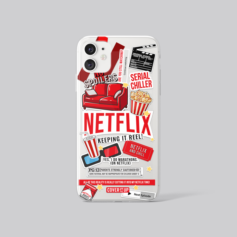 Netflix Clear Silicone Case