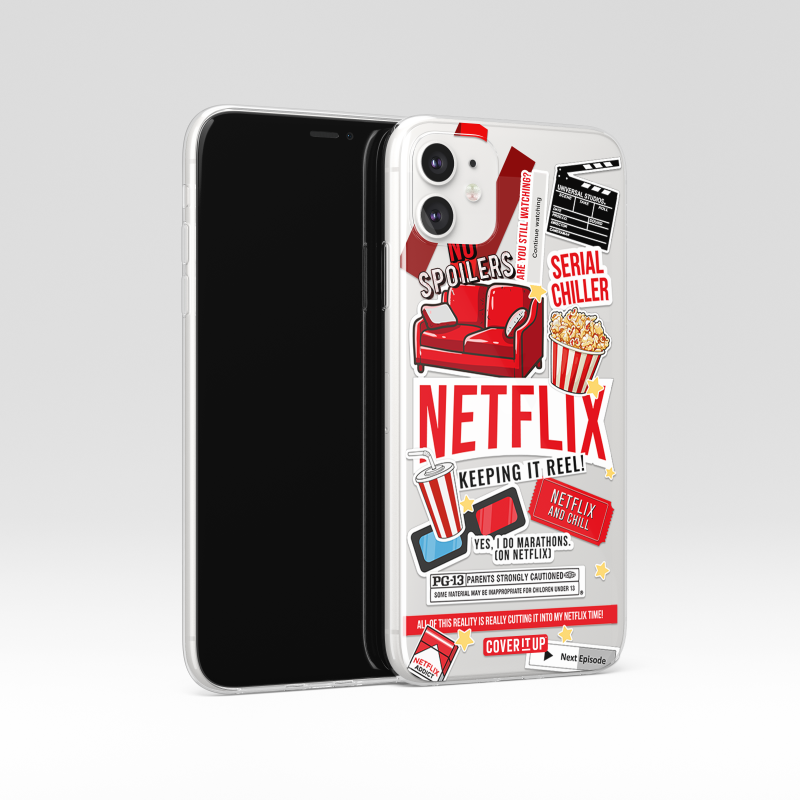 Netflix Clear Silicone Case