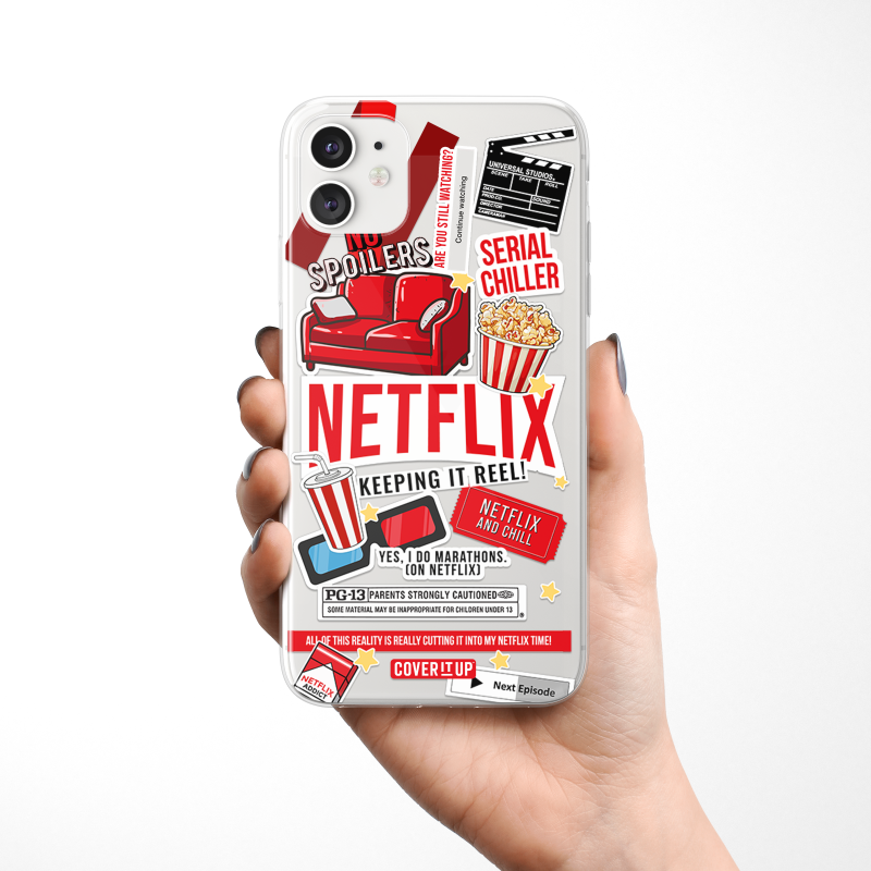 Netflix Clear Silicone Case