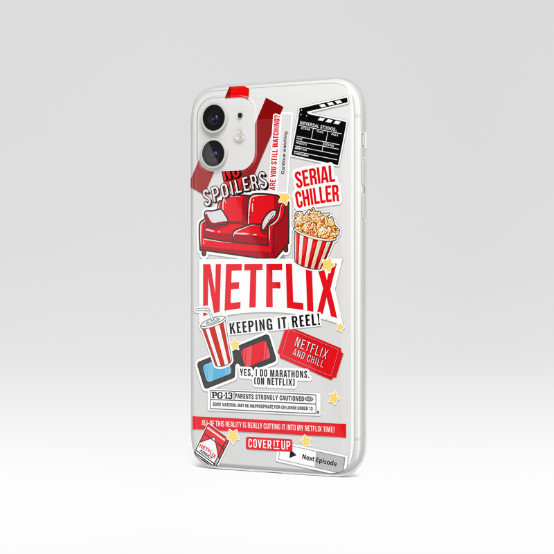 Netflix Clear Silicone Case