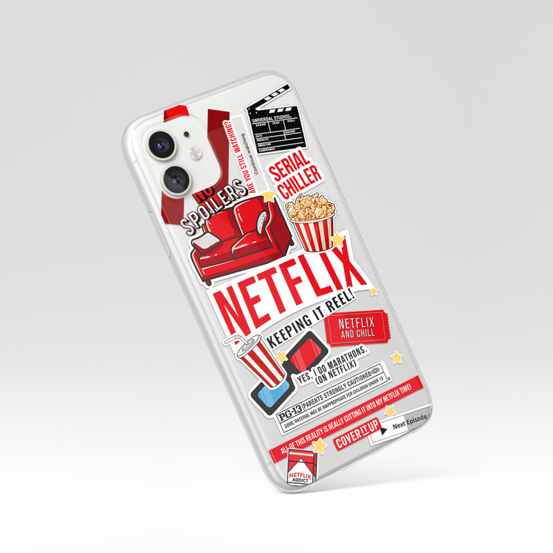 Netflix Clear Silicone Case