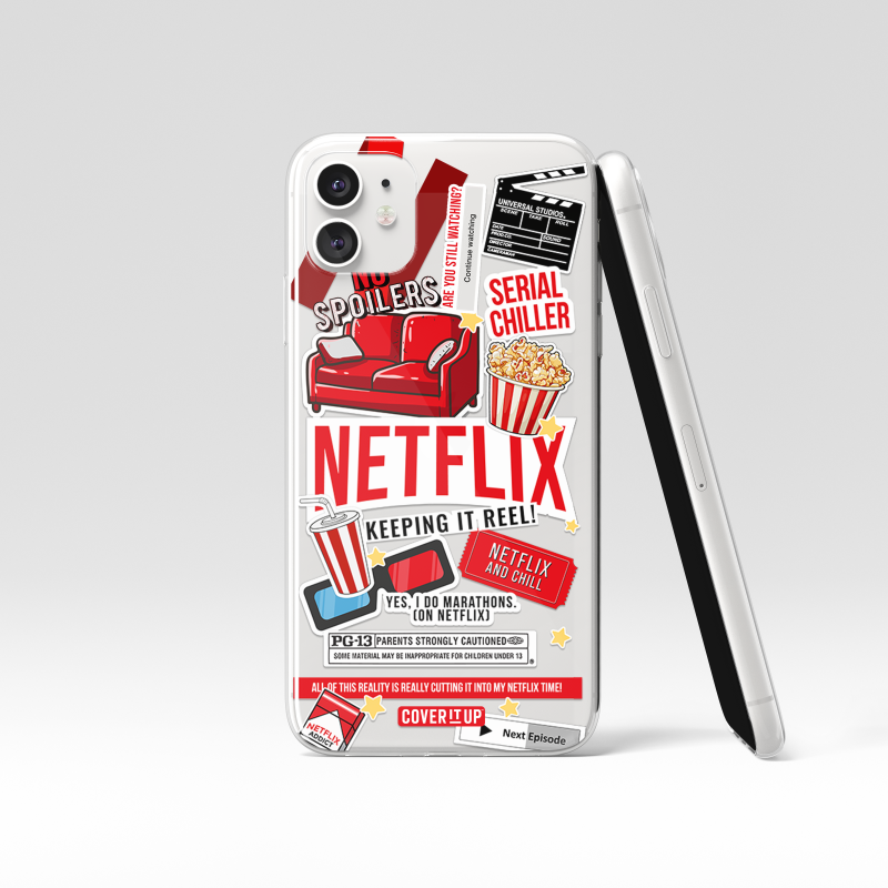 Netflix Clear Silicone Case