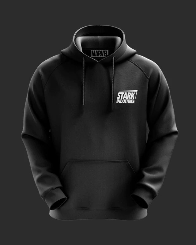 Official Marvel Stark Industries Cotton Hoodie from coveritup.com