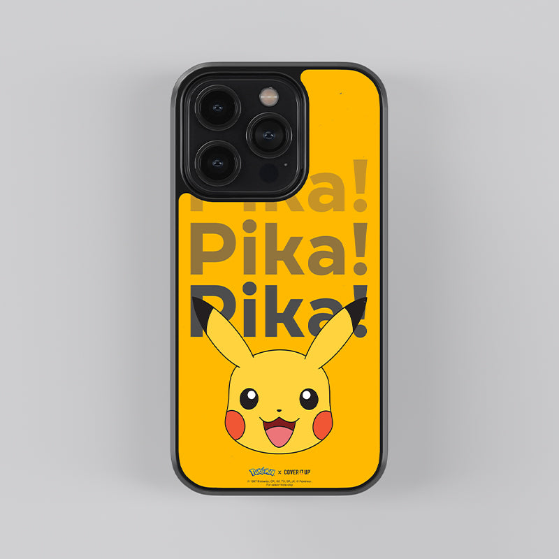 Pokémon Pika Pika Glass Case