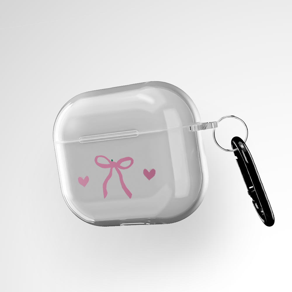 Hearts and Bows  Clear Airpods 3rd Gen Case Covers