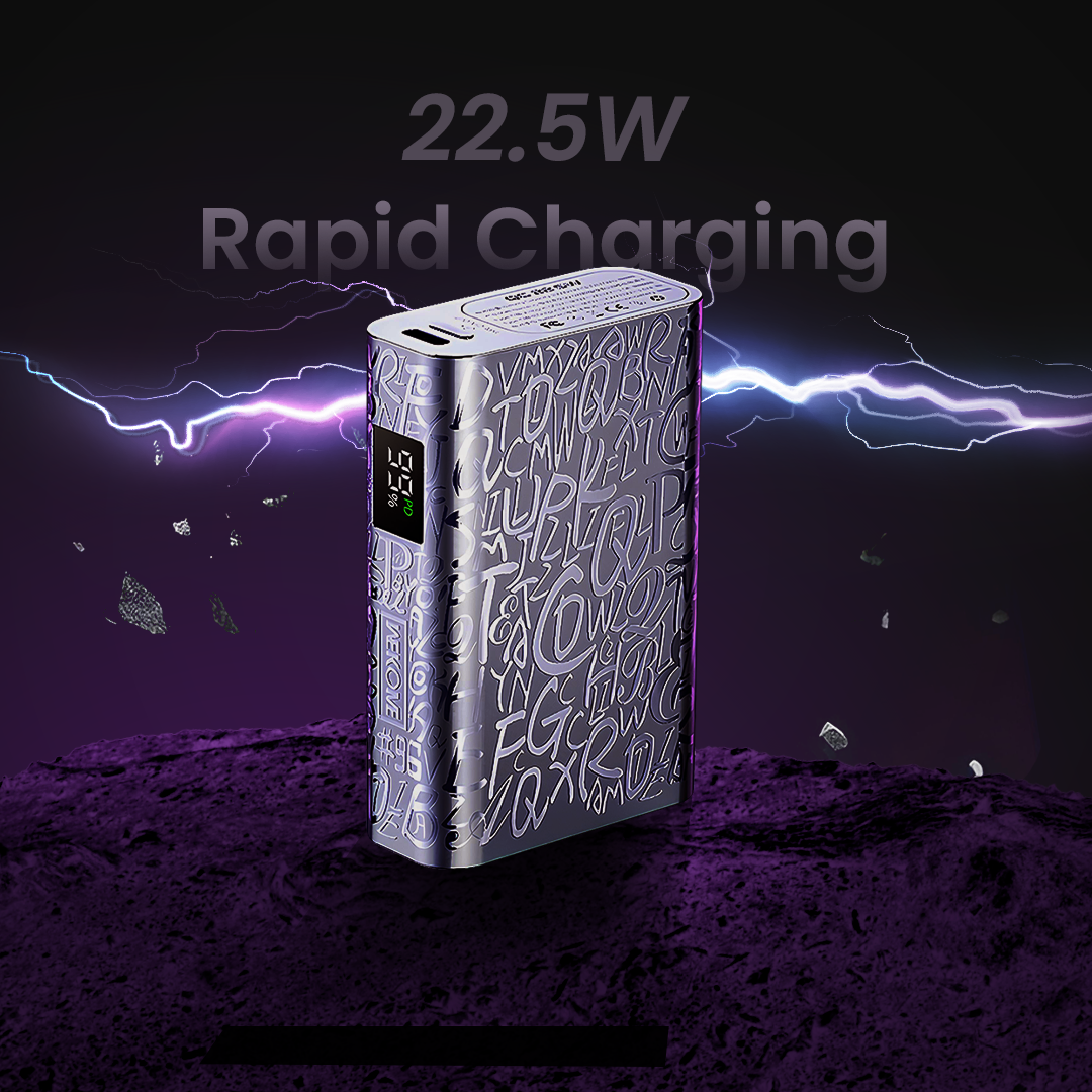 Wekome® ThunderCell Ultra-Durable Stainless Steel Battery Power Bank -10000 mAh