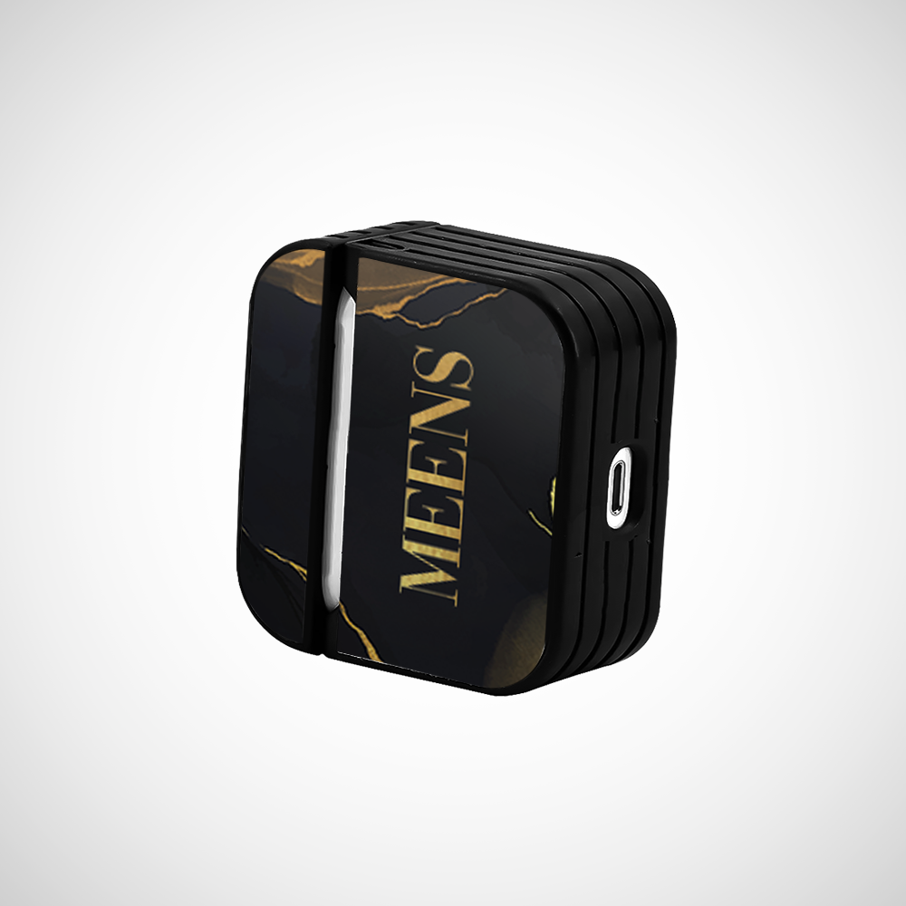 Custom golden ink Glass Airpods 3rd Gen Case Covers