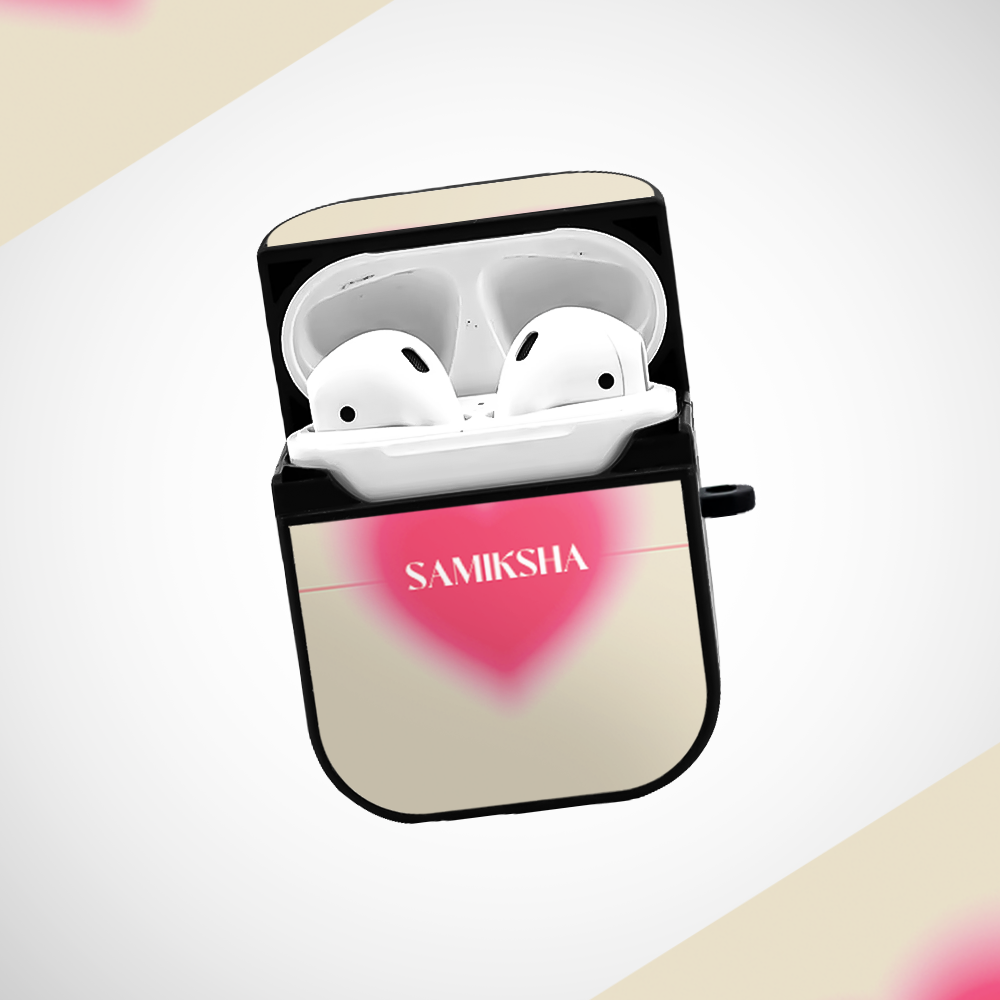 Self love custom Glass Airpods 2nd Gen Case Covers