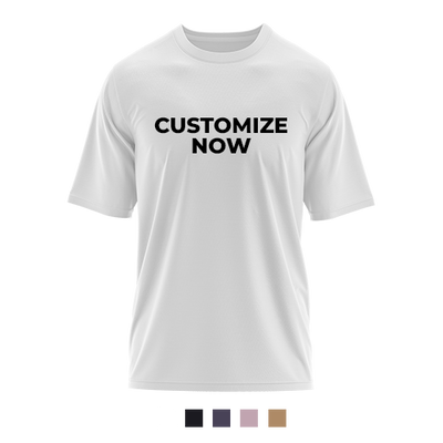 Customise Pure Cotton Oversized Roundneck T -shirt