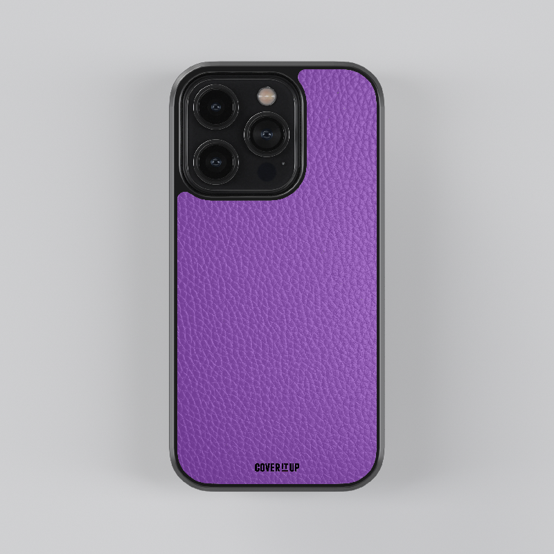 Purple Classic Leather Case