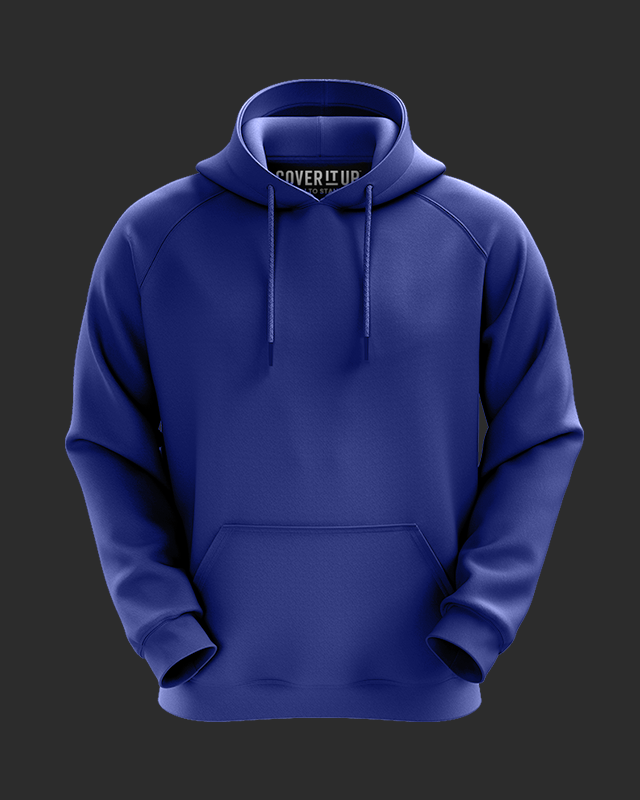 Royal Blue Basic All Season Hoodie