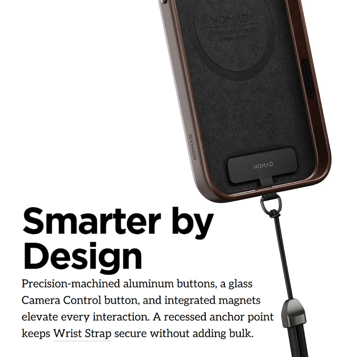 NOMAD Traditional Horween Leather Case for iPhone 18 Pro