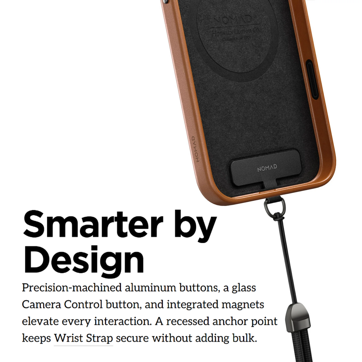NOMAD Traditional Horween Leather Case for iPhone 18 Pro