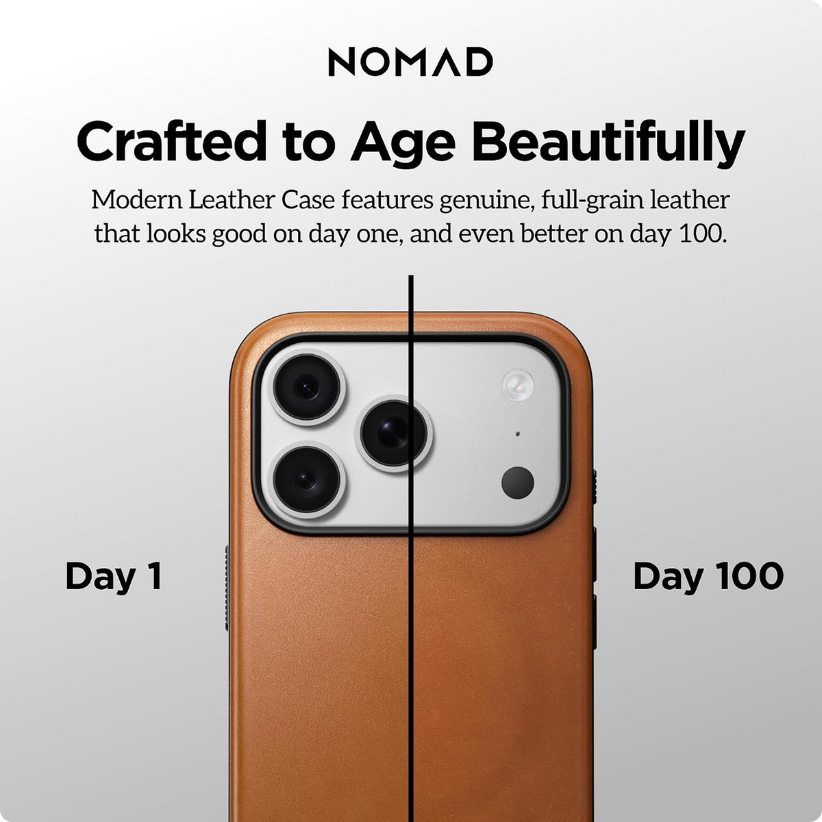 NOMAD Modern Horween Leather for iPhone 18 Pro Max