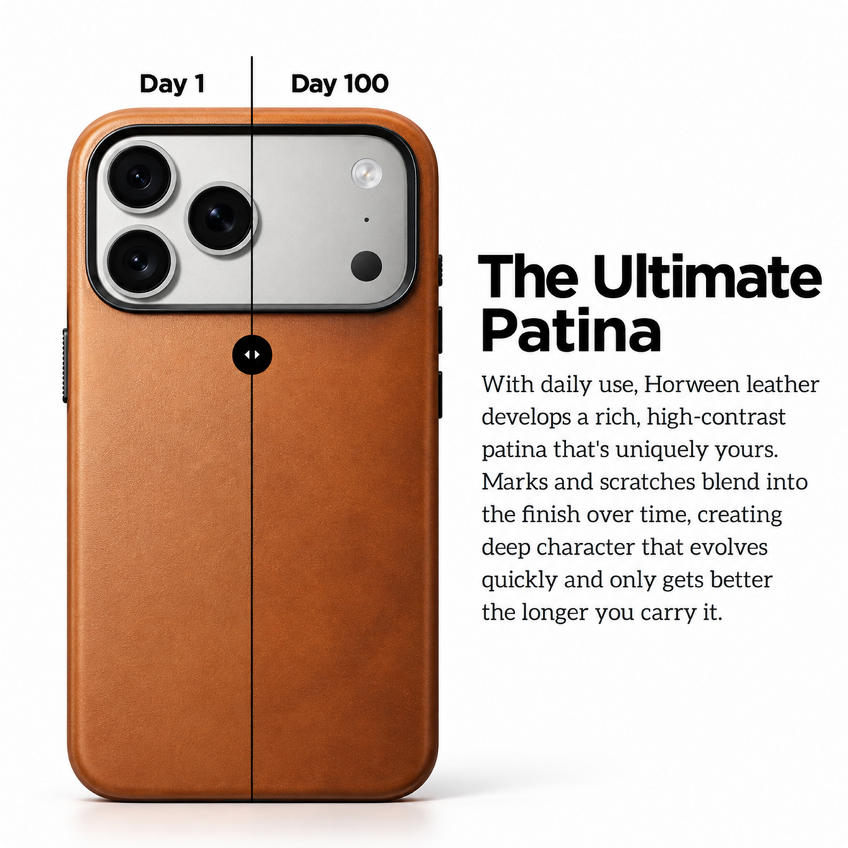 NOMAD Traditional Horween Leather Case for iPhone 18 Pro