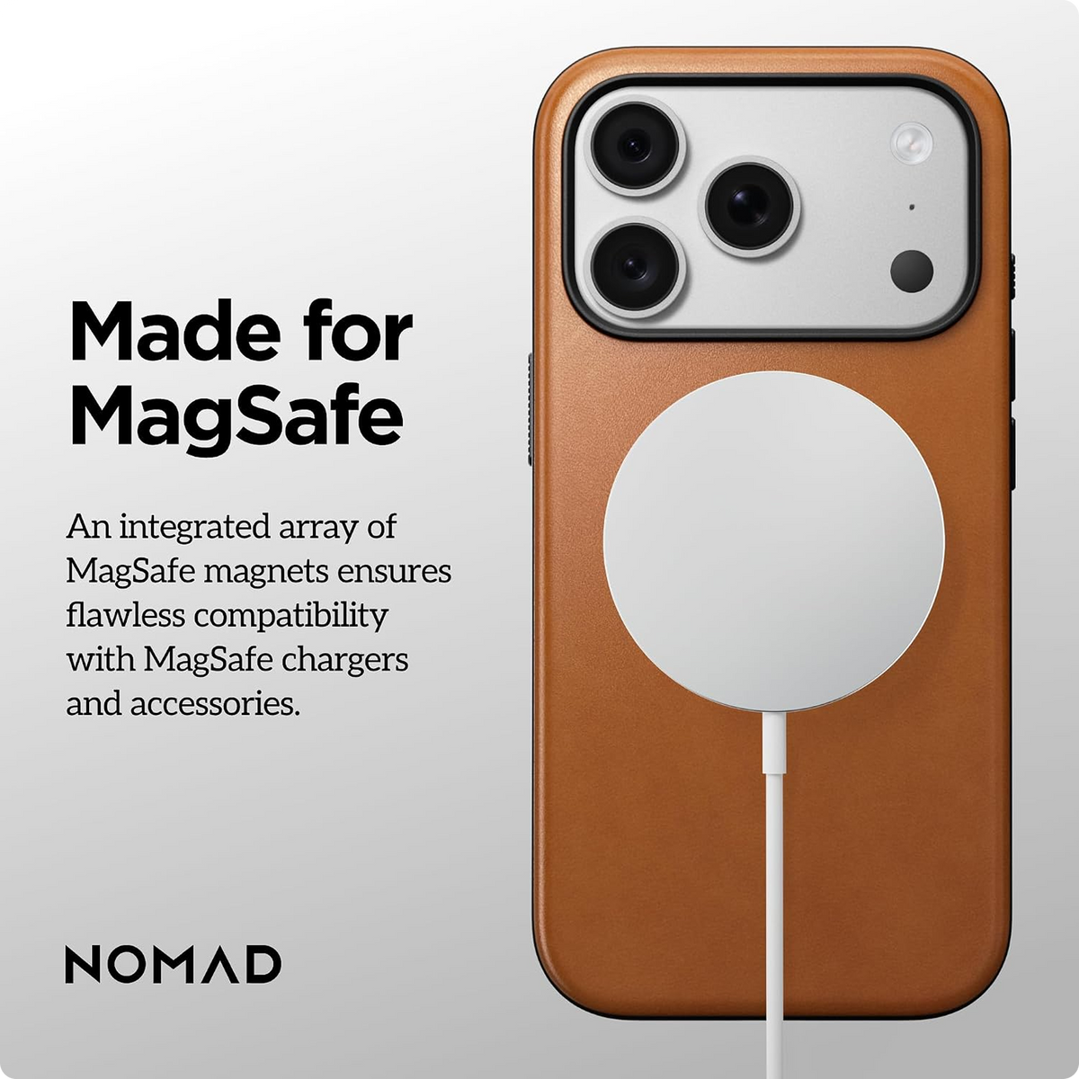 NOMAD Modern Horween Leather for iPhone 18 Pro Max