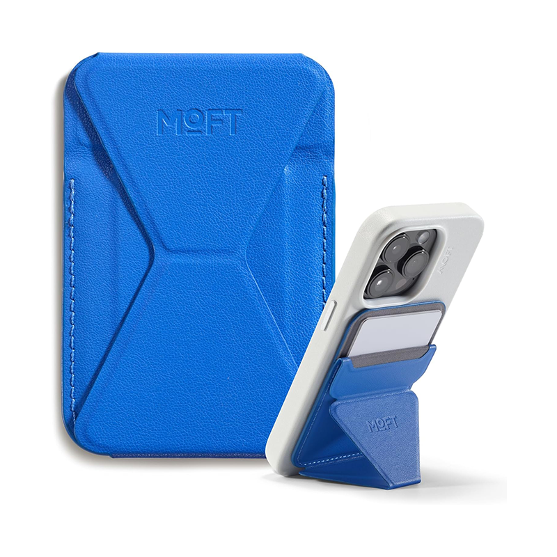 MOFT Snap-on Phone Stand & Wallet (Magsafe Compatible)-iPhone 12/13/14/15/16 series & Non Magsafe Cases And Android Phones Using Moft Metal Ring include in Pack