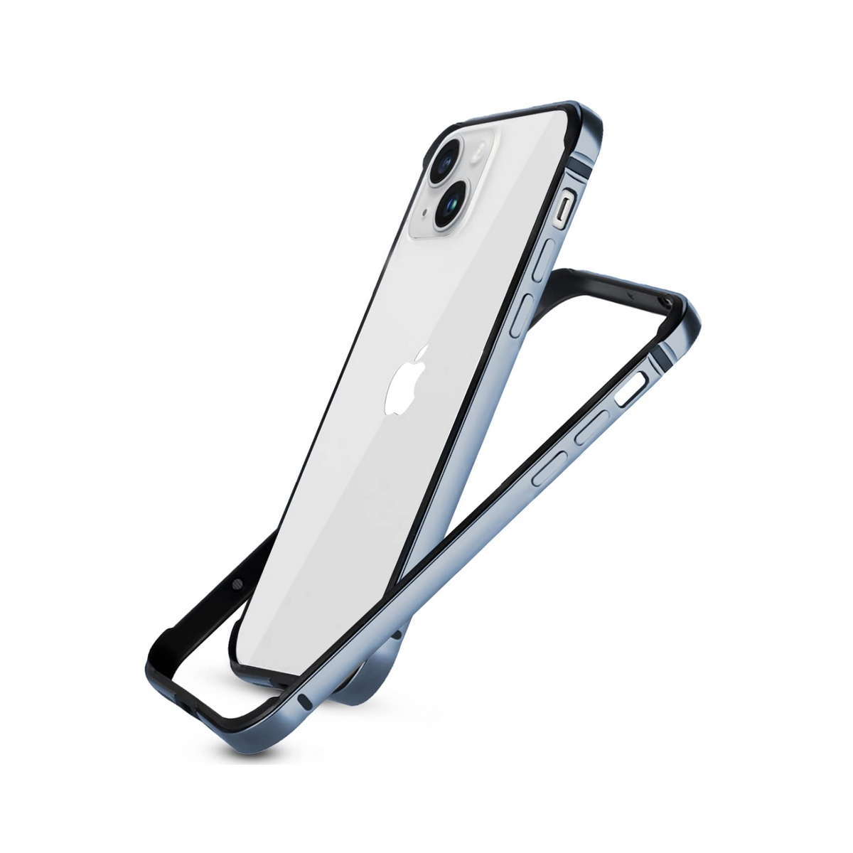 RAEGR Phone Case | Anodized Aluminum Bumper | Magnetic Compatible | Edge Armor Protective Minimal Case Compatible with iPhone 14 Plus / 13 Pro Max (6.7-Inch) 2022